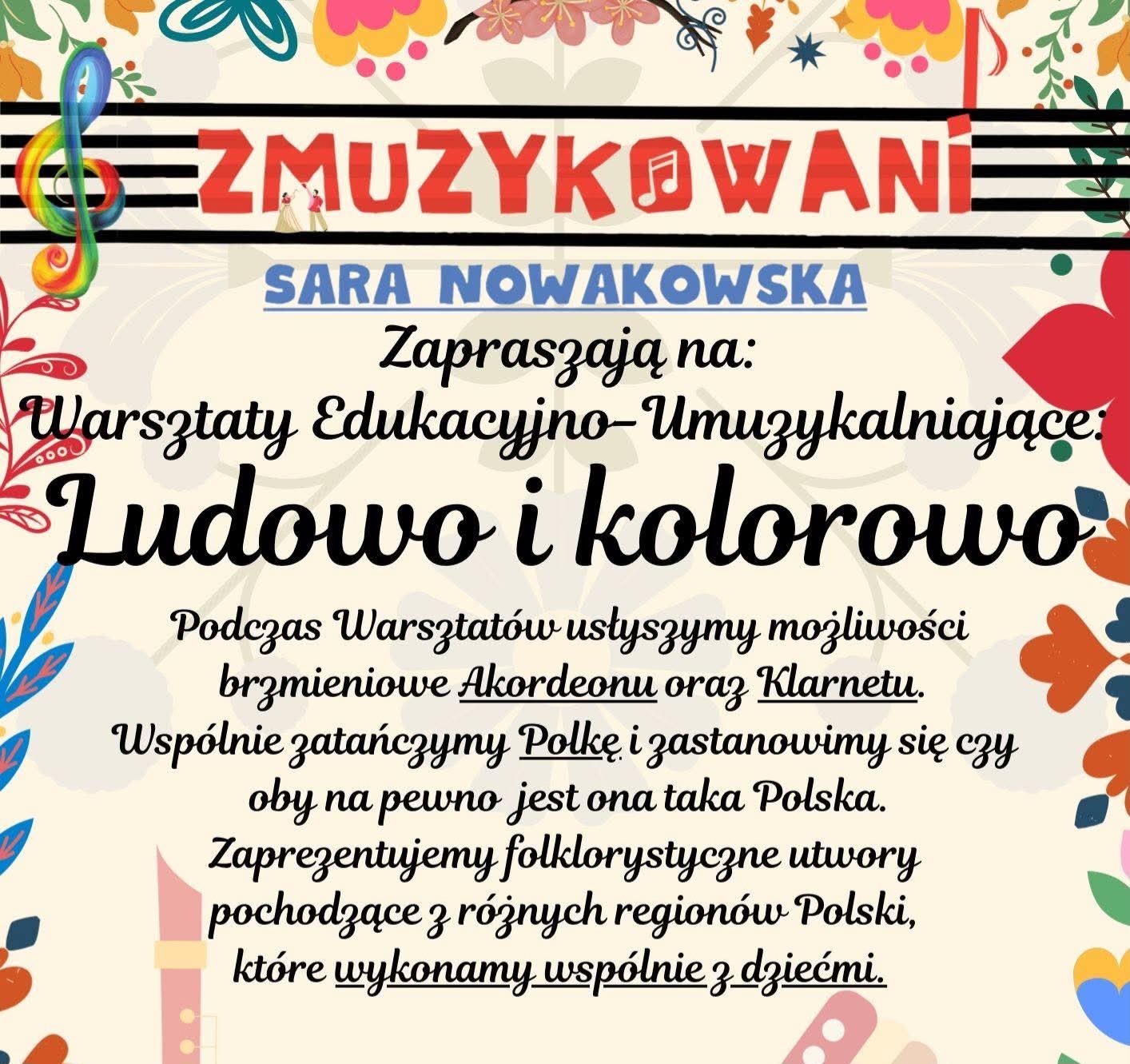 Zmuzykowani – Ludowo i kolorowo
